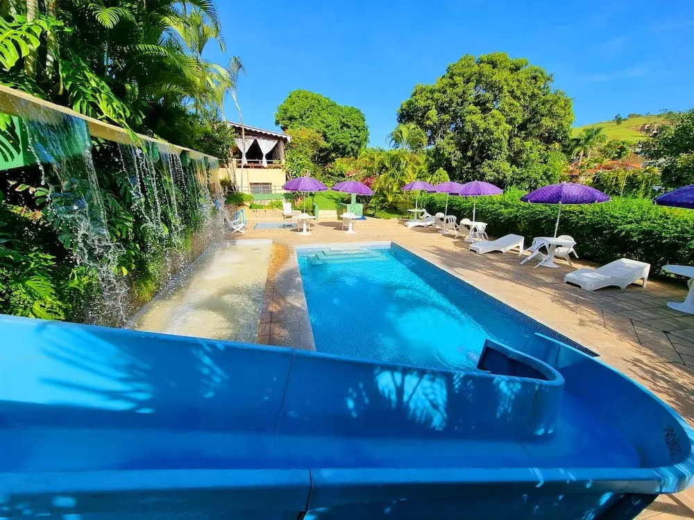 Tobogã Piscina